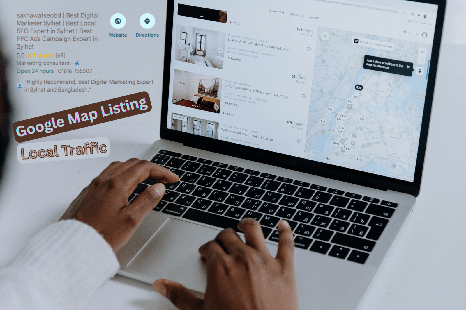 Google Map Listing (GBP)